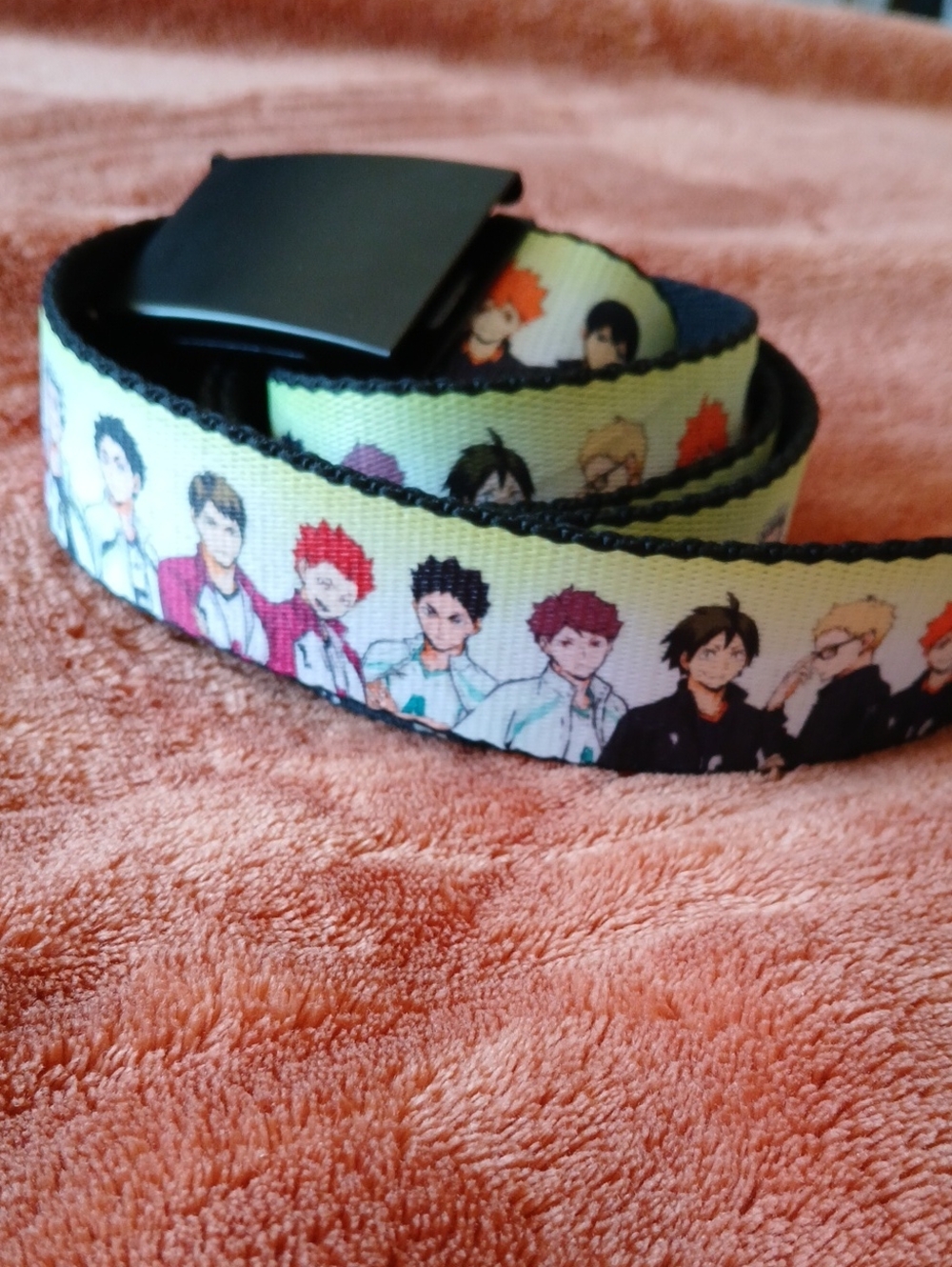 Buckle Down Anime Belt Male Leads Adjustable New